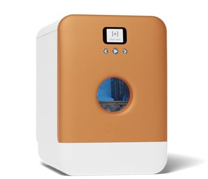 Bob - Compact Dishwasher -daily dishes of 3 people - Built-in Dishwasher - Free-standing, Integrated tank, Portable - White (Copper)