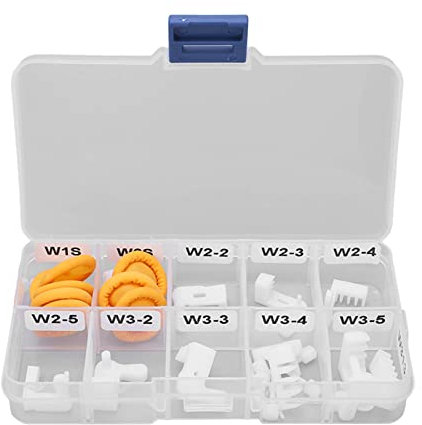 Bognajin Hard Drive Head Replacement Tool Kit, Shockproof HDD Repair Comb Set, Data Recovery Tool for Multiple Hard Drive, PE and Rubber Material, Includes 17 Repair Tools,