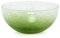 Carousel Home Green Bubbles Large Salad Bowl | Garden Picnic Kitchen Plastic Serving Bowl | Outdoor Dining Tableware Serving Dish - 25x12cm