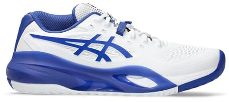 ASICS Herren Gel-Resolution X Sneaker, White Dark Cobalt, 46.5 EU