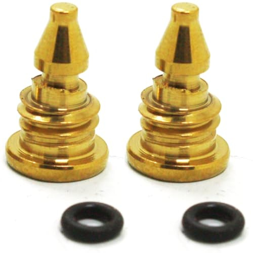 Magura EBT Schrauben Golden, 2 Stück Fahrrad Entlüftungsschrauben mit O-Ring für Magura MT2 MT4 MT5 MT7 MT8, Scheibenbrems Schrauben Set für Mountainbike Rennrad