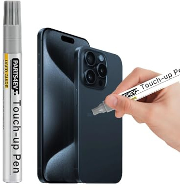 PARTS4EV Graphite for iPhone 12 Pro/12 Pro Max, Body Side Scratch Repair, Quick and Easy Solution for Repairing, Scratch Remover Pen with 1 Replacement Tip