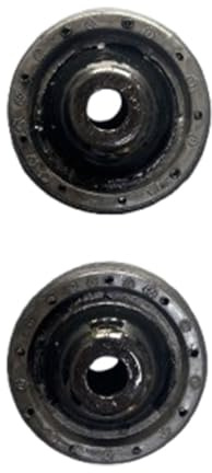 Hoite 1 coppia di piastre di montaggio per ammortizzatori anteriori, 51707691, piastra di montaggio superiore per ammortizzatori anteriori sinistro e destro, adatta per Fiat 500