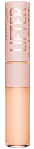 Maybelline Lifter Concealer Full Coverage, Hydrate & Brighten Under-eyes 15 | Concealer Enriched With 2% Peptides and Caffeine, Hydrate and Brighten Under-eyes for All Day Wear