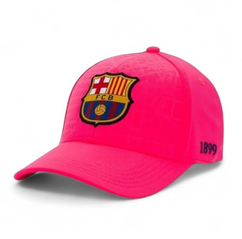FC Barcelona Mütze für Erwachsene, Unisex, Rosa, offiziell