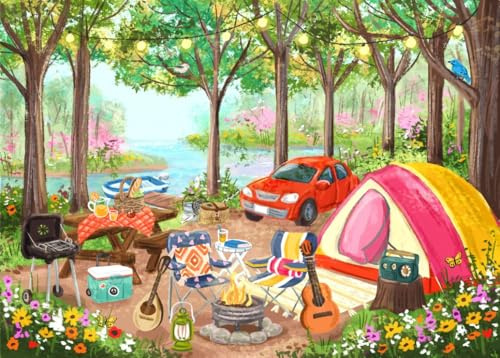 Camping Journey | 500 Teile Puzzle von Pieces & Peace
