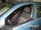 ZentimeX Z901377 Windabweiser Regenabweiser Acrylglas dunkelgrau für VORNE