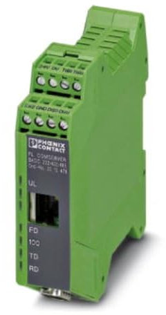 PHOENIX CONTACT FL COMSERVER BASIC 232/422/485 Zweite Generation FL COMSERVER BASIC..., serieller Geräteserver zur Umsetzung einer seriellen RS-232/422/485-Schnittstelle auf Ethernet