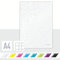 Leitz WOW Notebook A4 a quadretti, copertina rigida, 160 pagine, 80 fogli di carta certificata FSC (80 g/m²), rilegatura a filo, per ufficio, scuola o come diario, bianco, 46261001