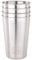 24bottles Lot de 4 mugs en inox