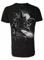 Gremlin Genuine Darkside Mens Horror Chainsaw Stripe Film T Shirt Large Black
