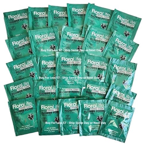 Blumenfuttermittel Floralife Kristallklar 20 Packungen