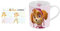 Paw Patrol , Porzellan , Skye & Everest Kinder-Becher Tasse im Geschenkkarton mit Namensaufkleber