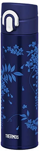 Thermos (sa-mosu magubotoru Mauve Made in Japan Water Bottle Vacuum Insulated Travel Mug one-touch open JOA_-_402_FJI