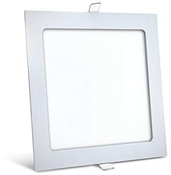 Braytron 18W LED Panel Einbaustrahler 225x225mm Spot Einbauleuchte Neutralweiß 1360 Lumen Deckenleuchte Eckig