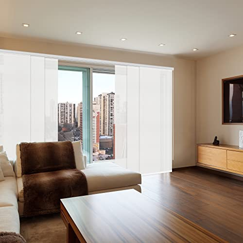 VIEWTEX | Kit Panneau Japonais (Panneau Coulissant) Screen Isolant Thermique - Degré d'ouverture 10%| Fabriqué en Europe | 5 Ans de Garantie