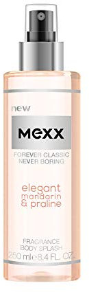 Mexx Forever Classic Never Boring Body Splash, fluchtig-floraler Duft für Sie, 250 ml