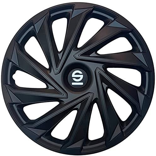 Sparco Radzierblenden Varese - 14-Zoll - Schwarz - Satz mit 4 Stück