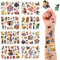 Tattoo Kinder Paw Patrol,8 Blätter Kinder Tattoo Jungen,Temporäre Tattoos Paw Patrol Aufkleber Mädchen,Wasserdichte Kindertattoos Sticker für Kinder Mitgebsel Kindergeburtstag Festival Party Deko