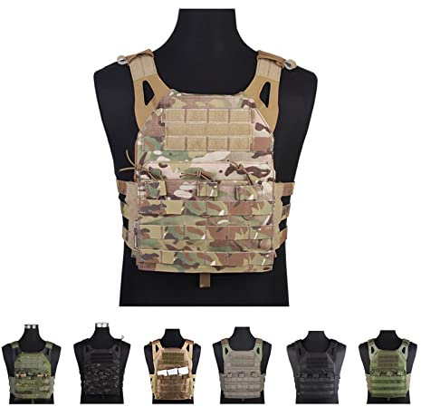 Emersongear AOJQ Jumper Plate Carrier Tactical Vest Molle JPC Vest (Olive Drab)