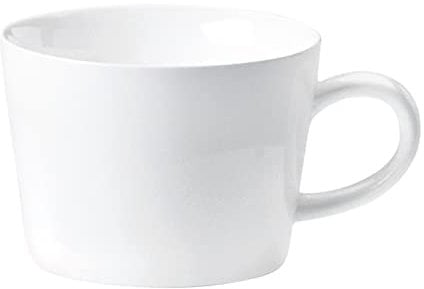 KAHLA 395114A90039C Five Senses Kaffeetasse 0,20 l |weißer Kaffeebecher 200 ml aus Porzellan