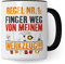 Heimwerker Tasse, Männer Kaffeetasse Geschenkidee, Werkstatt Spruch lustig Bauarbeiter Kaffeebecher Bastler Becher, Humor Witz Geschenk für Handwerker