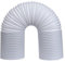 WMHHN Tuyau Climatiseur, Diamètre 5,2 , 130mm, Filetage Anti-horaire, pour évent D'échappement De Remplacement De Climatiseur Portable/Tuyau D'aération Prolongé (130mm*3M)