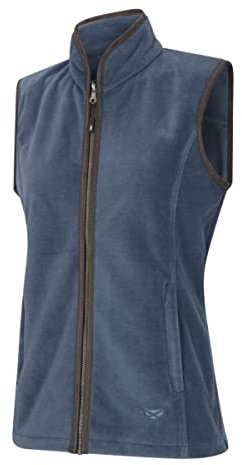 Hoggs of Fife - Ladies Stenton Fleece Gilet Grey 8-10 UK