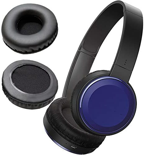 V-MOTA Almohadillas compatibles con Auriculares JVC HA-S190BT HA-S58BT HA-S30BT HA-S38BT HA-S31M (1 par) (Negro)