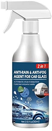 Anti-Rain Anti-Fog Agent For Car Glass Windshield Rain Spray,Car Glass Waterproof Coating Agent,Anti Fog Rain Repellent Spray Nano Rain Remover for Windows,Windshields,Mirrors,Shower Doors