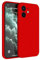 Topme Coque pour iPhone 12 (6.1 inches) Etui Housse, Protecteur de Peau en Silicone TPU - Rouge de Chine
