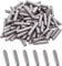 YSTrillion 100 Pezzi Punte per Cestello Lavastoviglie Cappucci per Lavastoviglie,PVC Tappi Universali Lavastoviglie,Cappucci Per Cestello Posate Lavastoviglie per Tutti Cestelli 25 * 3MM