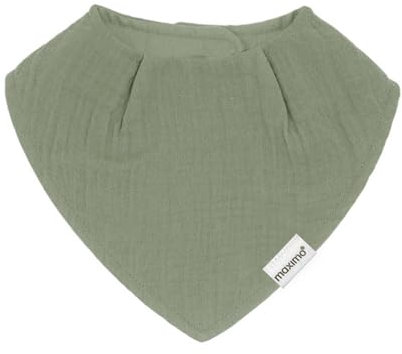 maximo GOTS BABY-Tuch, Musselinstoff Größe: 1 Farbe: lindgrün