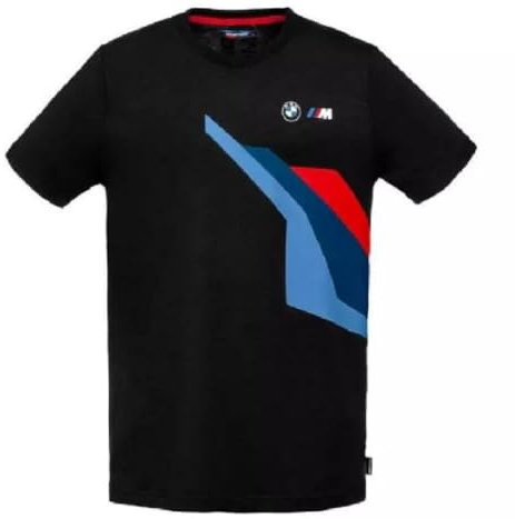 BMW M Performance Motorsport T-Shirt Herren Schwarz (XL)