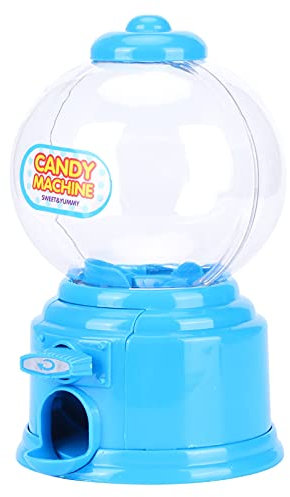 SEAFRONT Squisita Mini Macchina per Conservare Caramelle con Cassetta per i Soldi e Cassaforte, Perfetta per Matrimoni e Baby Shower, Contiene 240 Caramelle (Blue)
