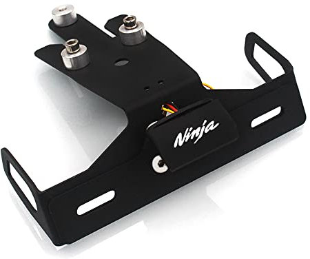 Kennzeichenhalter Motorrad Passend for Kawasaki ER6-N ER6-F Ninja 650 650R verkleidet ER-6N ER6N ER6F ER-6F Motorrad-Endstückhalter, Kennzeichenhalter, Fender-Eliminator Motorrad Kennzeichenhalter(Gra