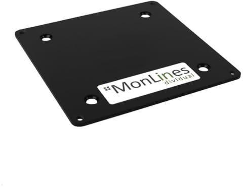 MonLines V061 VESA Adapter kompatibel mit Samsung C27RG50FQU, C27RG54FQU, 27 Zoll
