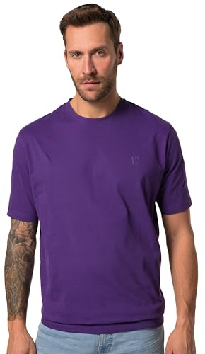 JP 1880 Herren Jp 1880 T-Shirt, Basic, Bauchfit, Halbarm, XXL Bis 10xl T-Shirt