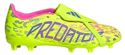 adidas Performance Predator League FT FG Celestial Victory Kids Weiß gelbblaurosa, 38 2/3 Kinder