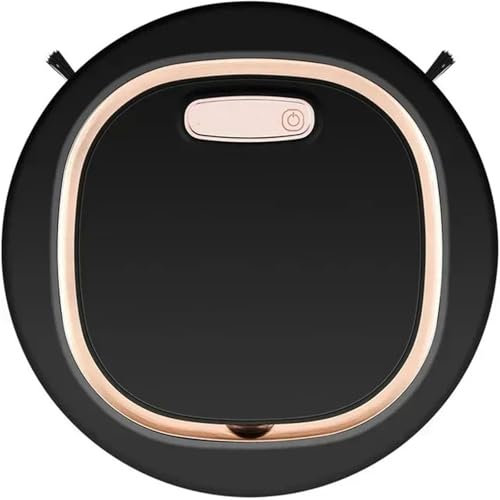 JKELPV Vacuum Cleaner Quiet Wireless Vacuum Cleaner Robot 3 In 1 Sweeping Mopping Household Cleaning Robot Floor Carpet Sweeper Home portable cleaning mac(Black)