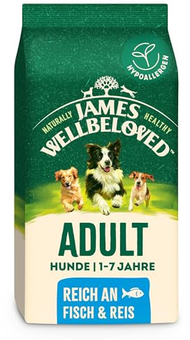 James WELLBELOVED 12kg Hund Trockenfutter Fisch & Reis