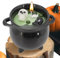 Duftkerze in Dose, Regenduft, Kerze, Kerzen für Damen und Herren, Halloween-Kerzen, Hexentopf, Heimdekoration, Sojawachs für Feiertage, Meditation, Feuer