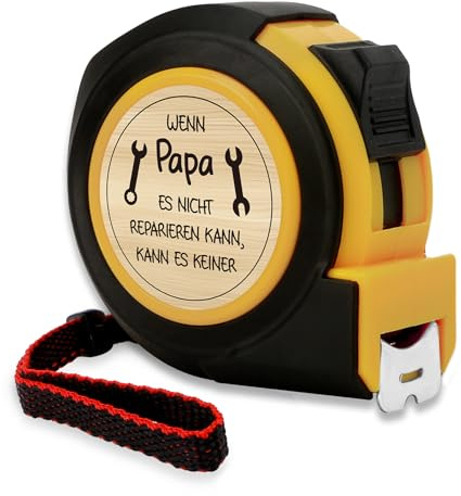 LSVGSAK Papa Geschenk Maßband Weihnachtsgeschenke Vatertagsgeschenk für Papa Geburtstag Weihnachten Vatertag Valentinstag Männertag Geschenke für Vater von Tochter Sohn Geburtstagsgeschenk Maßband