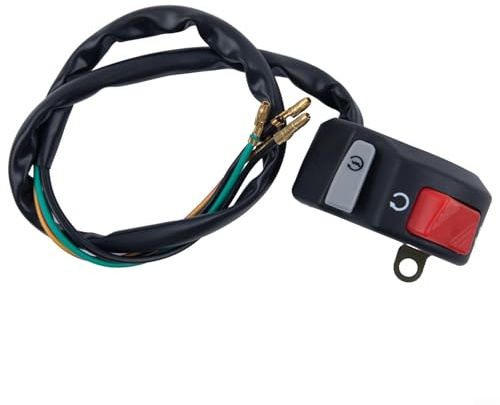 Lenker-Nebelscheinwerfer für Motorräder mit 12 V Ein-/Aus-Kill-Schalter-Funktion
