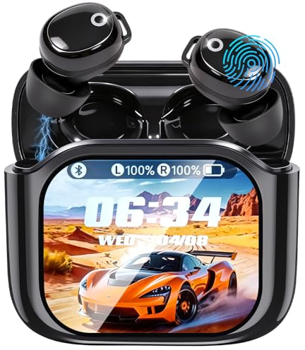 KI Übersetzer Kopfhörer, 4-in-1 Übersetzungskopfhörer 159 Sprachen mit App | LCD-Touchscreen, Eight Translation Functions, KI-Assistent, Fernauslösung, 40H für iOS & Android, Reisen Business Lernen