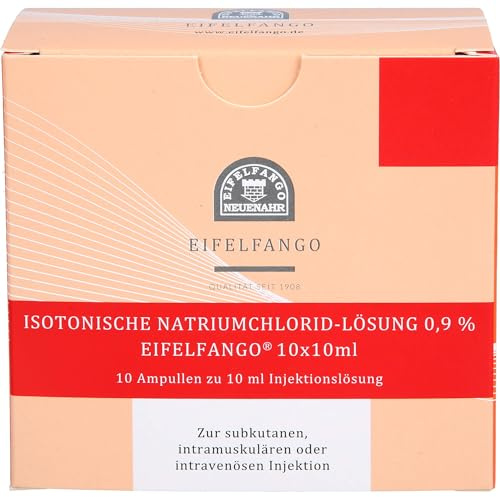 ISOTONISCHE NaCl Lösung 0,9% Eifelfango Inj.-Lsg. 10X10 ml