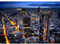 Runa Art Fototapete Frankfurt skyline 352 x 250 cm Vlies Tapeten XXL Moderne Wandtapete Wohnzimmer Schlafzimmer Blau Orange 9038011b