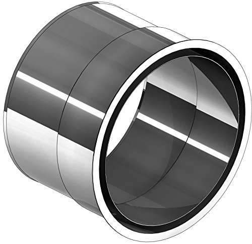 Wandfutter doppelt aus Edelstahl, für einwandige EW Schornsteine, Wandstärke 0,6mm; 160 mm Innendurchmesser, Edelstahl