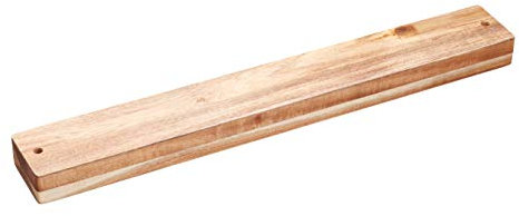 KitchenCraft Soporte magnético de madera para cuchillos, 45 x 6 x 3 cm (17,5 x 2,5 x 1)