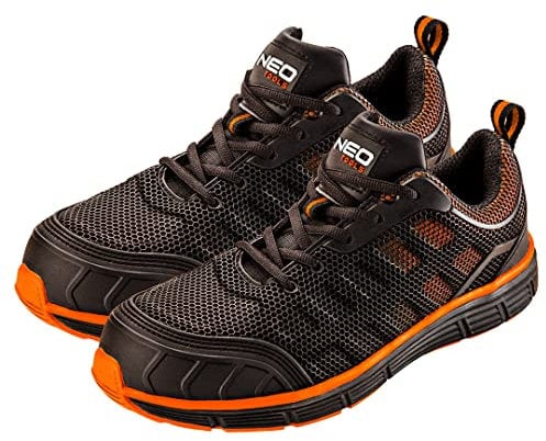 NEO Sicherheitsschuhe S1 SRC Arbeitsschuhe Halbschuhe atmungsaktiv sportlich schwarz 39-47 47
